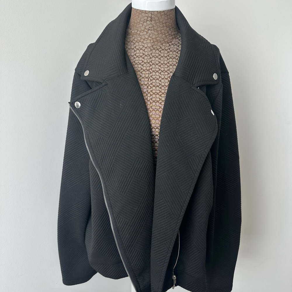 Quilted Biker Jacket